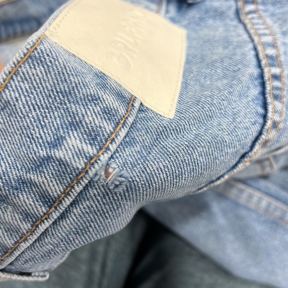 GRLFRND | NEW Sara Super High Rise Slim Straight Jeans in Red Rock Size 30 - Picture 9 of 11